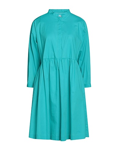 NIŪ DRESSES Turquoise 97% Cotton, 3% Elastane