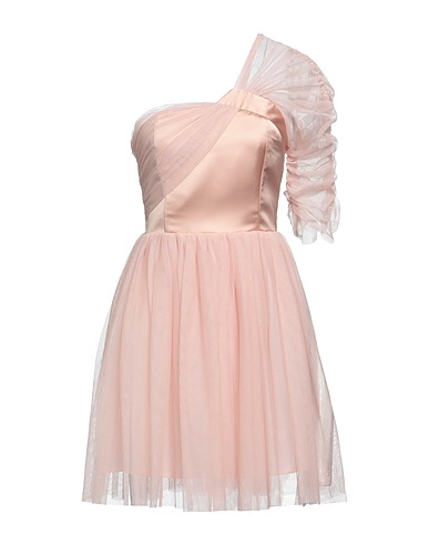 KAOS One-shoulder dress Blush 100% Polyester