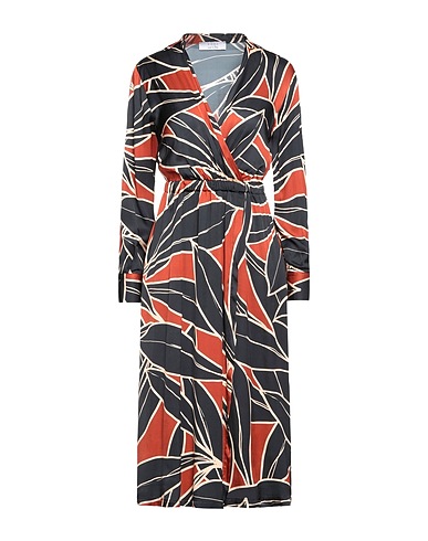KAOS Midi dress Midnight blue 100% Viscose