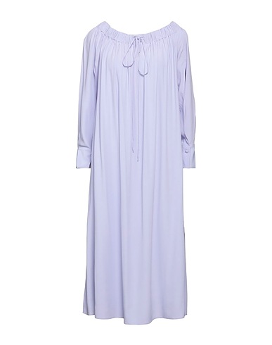 JUCCA Vestito midi Lilla 69% Acetato, 31% Seta