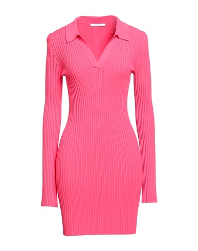 HELMUT LANG Sheath dress Fuchsia 83% Viscose, 17% Polyester
