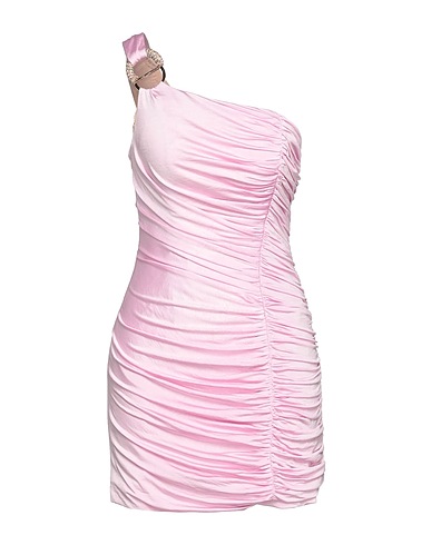 TASSOS MITROPOULOS One-shoulder dress Lilac 96% Acetate, 4% Elastane