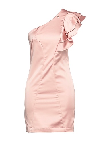 DIVEDIVINE One-shoulder dress Blush 97% Polyester, 3% Elastane