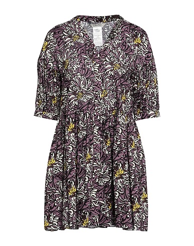 'S MAX MARA シュミーズドレス モーブ コットン 100%