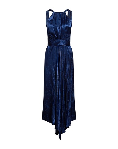 SABINA MUSÁYEV Midi dress Navy blue 55% Viscose, 45% Rayon