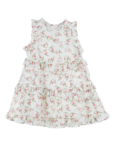BABE & TESS Vestido para bebé  Ivory 97% Cotton, 3% Elastane