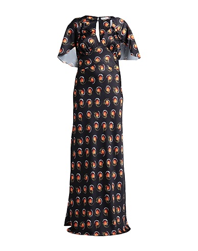 RABANNE Long dress Black 100% Polyester