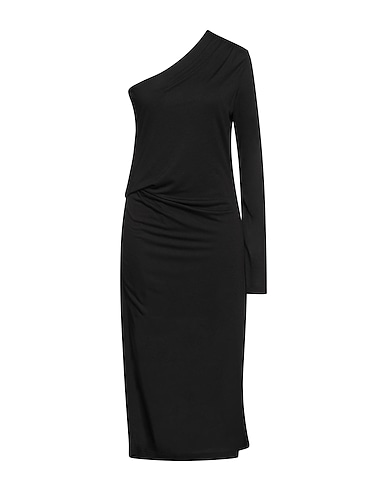 HELMUT LANG Midi dress Black 100% Viscose