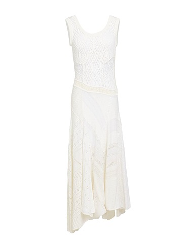 MARINE SERRE Midi dress 50% Cotton, 50% Acrylic