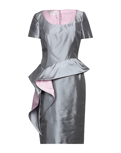 CAILAN'D Short dress Grey 50% Silk, 50% Polyester
