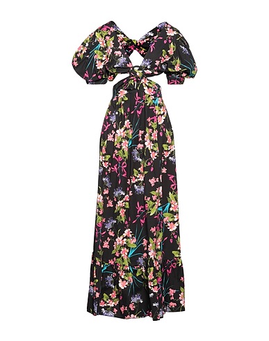 VANESSA SCOTT Long dress Black 100% Cotton