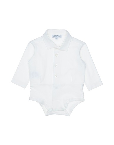 ALETTA Bodysuit White 94% Cotton, 6% Elastane