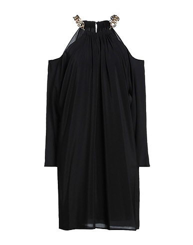 SIMONA CORSELLINI Midi dress Black 100% Silk