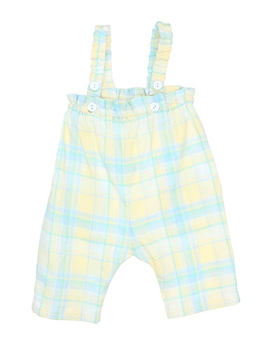 ALETTA Baby jumpsuit  Pastel yellow 100% Linen