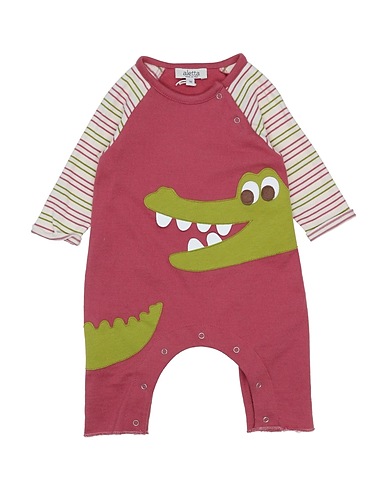 ALETTA Baby jumpsuit  Brick red 100% Cotton