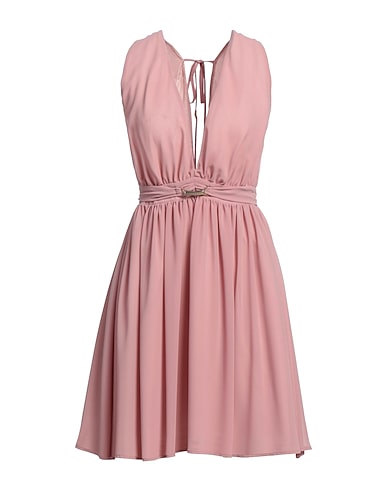 VICOLO Short dress Antique rose 100% Polyester