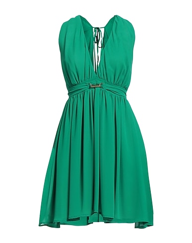 VICOLO Vestito corto Verde 100% Poliestere