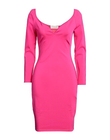 ALEXANDRE VAUTHIER Robe courte Fuchsia 80% Viscose, 18% Polyamide, 2% Élasthanne