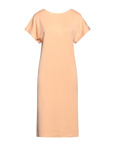 AGNONA Vestido midi Melocotón 70% Seda, 30% Lino