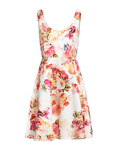 BEATRICE .B パーティドレス アイボリー コットン 98% / ポリウレタン 2%