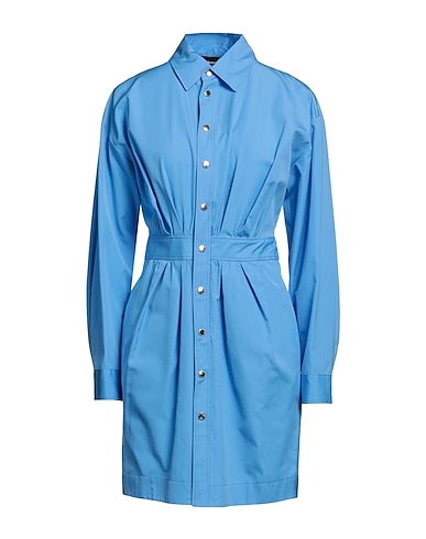 DSQUARED2 Shirt dress Azure 100% Cotton