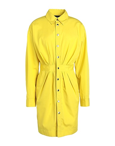 DSQUARED2 Vestito chemisier Giallo 100% Cotone