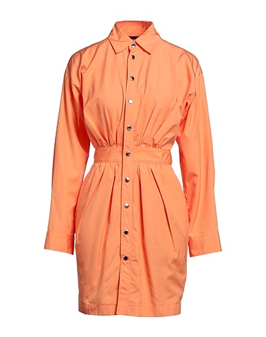 DSQUARED2 Shirt dress Apricot 100% Cotton