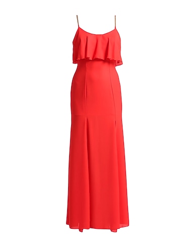 RINASCIMENTO Long dress Red 100% Polyester