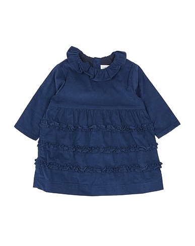 PETIT BATEAU Vestido para bebé  Midnight blue 100% Cotton