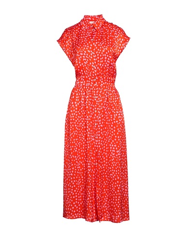 BEATRICE .B Long dress Orange 100% Viscose