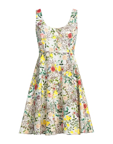 BEATRICE .B Short dress White 97% Cotton, 3% Elastane