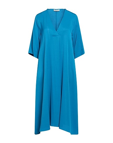 BEATRICE .B Midi dress Turquoise 100% Viscose