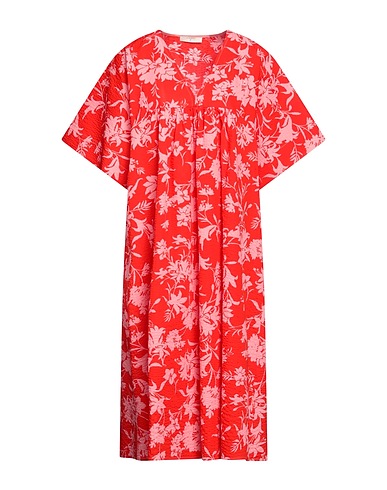BEATRICE .B Midi dress Red 100% Cotton