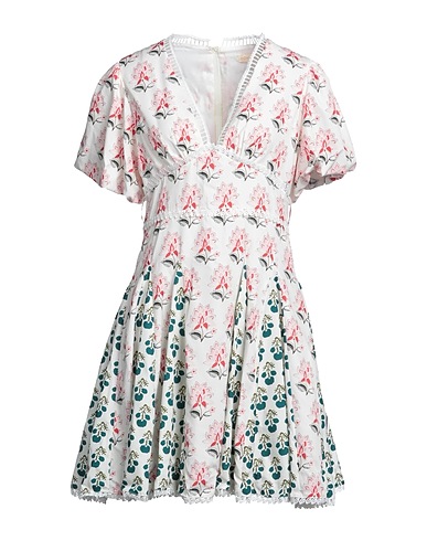 MONIQUE Short dress Ivory 93% Polyester, 7% Elastane