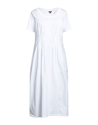ASPESI Midi dress White 100% Cotton