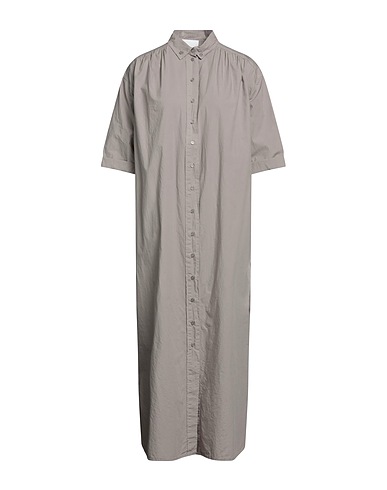 8PM Hemdkleid Maulwurfsgrau 100% Baumwolle