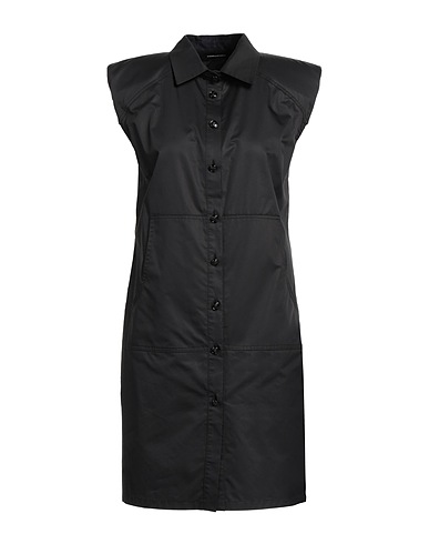 LES BOURDELLES DES GARÇONS Vestito chemisier Nero 100% Cotone