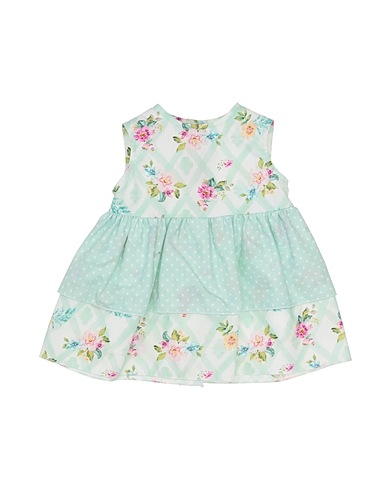 MISS BLUMARINE Vestido para bebé  Light green 100% Cotton