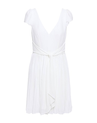 CINQ À SEPT Short dress White 100% Polyester