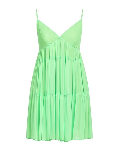 ANIYE BY Vestito corto Verde lime 100% Viscosa