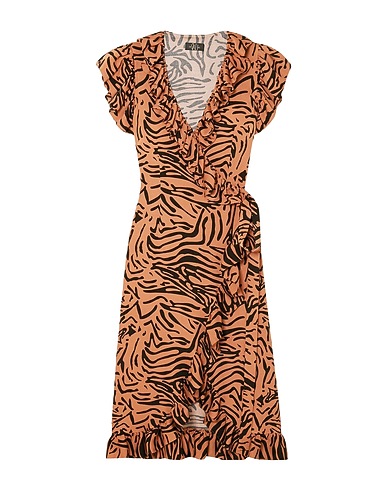 DE LA VALI Midi dress Sand 100% Viscose