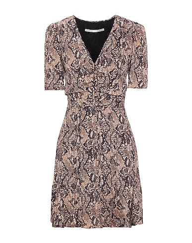VERONICA BEARD Short dress Beige 100% Silk