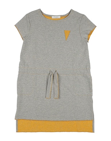 FRUGOO Vestito Grigio 60% Cotone, 35% Poliestere, 5% Elastan