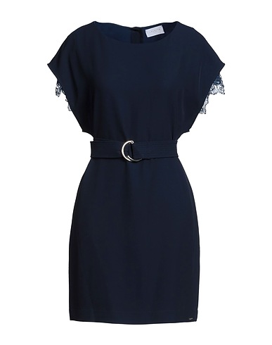 NENETTE Short dress Midnight blue 97% Polyester, 3% Elastane
