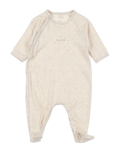 PETIT BATEAU Baby jumpsuit  Ivory 100% Cotton