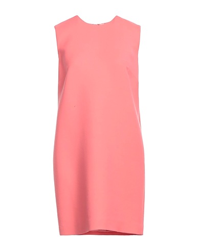 DOLCE&GABBANA Short dress Salmon pink 100% Virgin Wool
