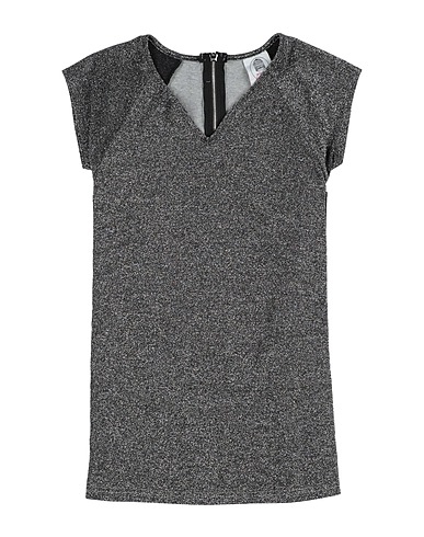 LE VOLIÈRE Vestito Argento 100% Cotone