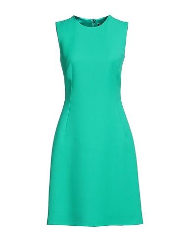 DOLCE&GABBANA Midi dress Green 100% Virgin Wool
