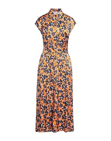 BEATRICE .B Long dress Rust 100% Viscose