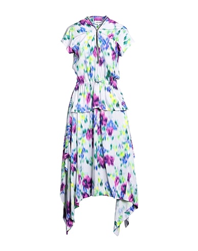 KENZO Langes Kleid Lila 100% Viskose